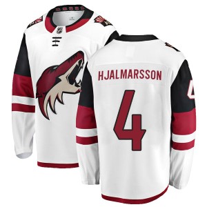 Niklas Hjalmarsson Youth Fanatics Branded Arizona Coyotes Authentic White Away Jersey