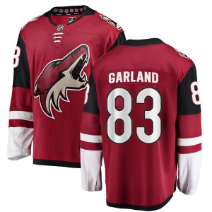 Conor Garland Youth Fanatics Branded Arizona Coyotes Authentic Red Home Jersey