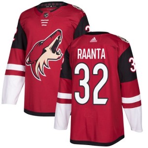 Antti Raanta Youth Adidas Arizona Coyotes Authentic Red Burgundy Home Jersey
