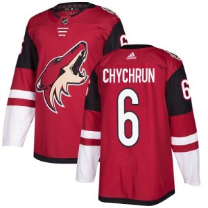 Jakob Chychrun Youth Adidas Arizona Coyotes Authentic Red Burgundy Home Jersey
