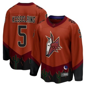 Michael Kesselring Men's Fanatics Branded Arizona Coyotes Breakaway Orange Special Edition 2.0 Jersey
