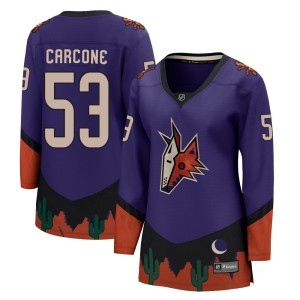 Michael Carcone Women's Fanatics Branded Arizona Coyotes Breakaway Purple 2020/21 Special Edition Jersey