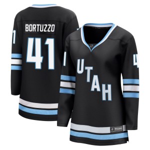 Robert Bortuzzo Women's Fanatics Utah Mammoth Breakaway Black Home Jersey