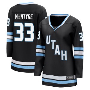 Colten McIntyre Women's Fanatics Utah Mammoth Breakaway Black Home Jersey
