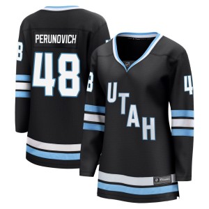 Scott Perunovich Women's Fanatics Utah Mammoth Breakaway Black Home Jersey
