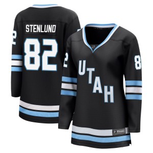 Kevin Stenlund Women's Fanatics Utah Mammoth Breakaway Black Home Jersey