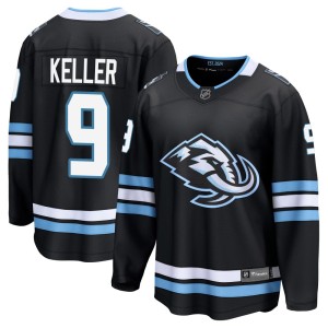 Clayton Keller Youth Fanatics Utah Mammoth Breakaway Black Home Jersey
