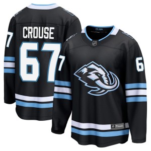 Lawson Crouse Men's Fanatics Utah Mammoth Breakaway Black Home Jersey