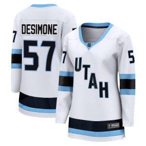Nick DeSimone Women's Fanatics Utah Mammoth Breakaway White Away Jersey