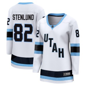 Kevin Stenlund Women's Fanatics Utah Mammoth Breakaway White Away Jersey